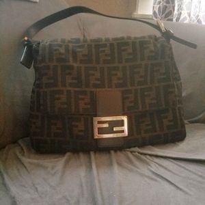Authentic Fendi Zucca Mama Bag